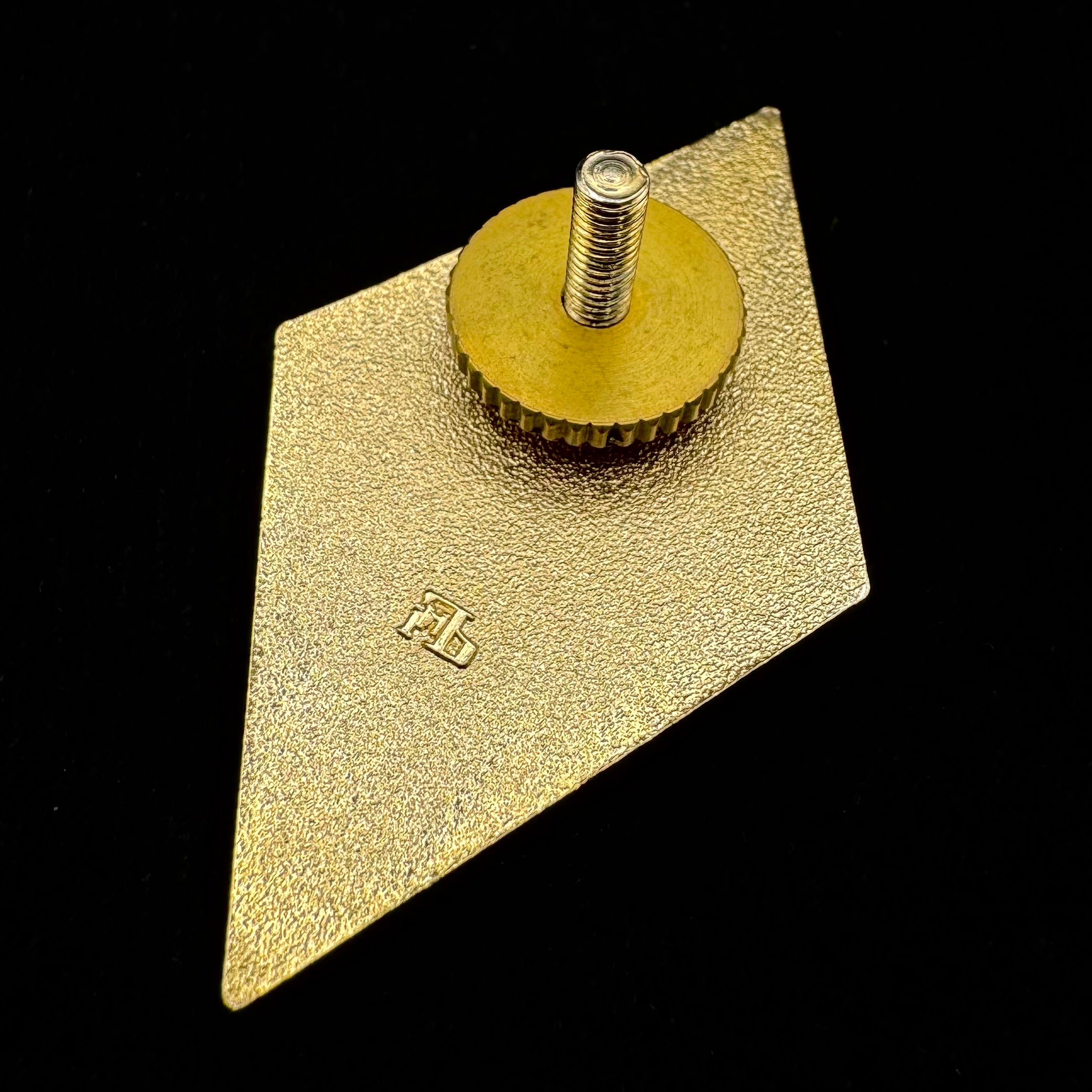 Russian MVD Far Eastern Law Institute Graduation Rhombus Badge – Marked, Rare Official Issue