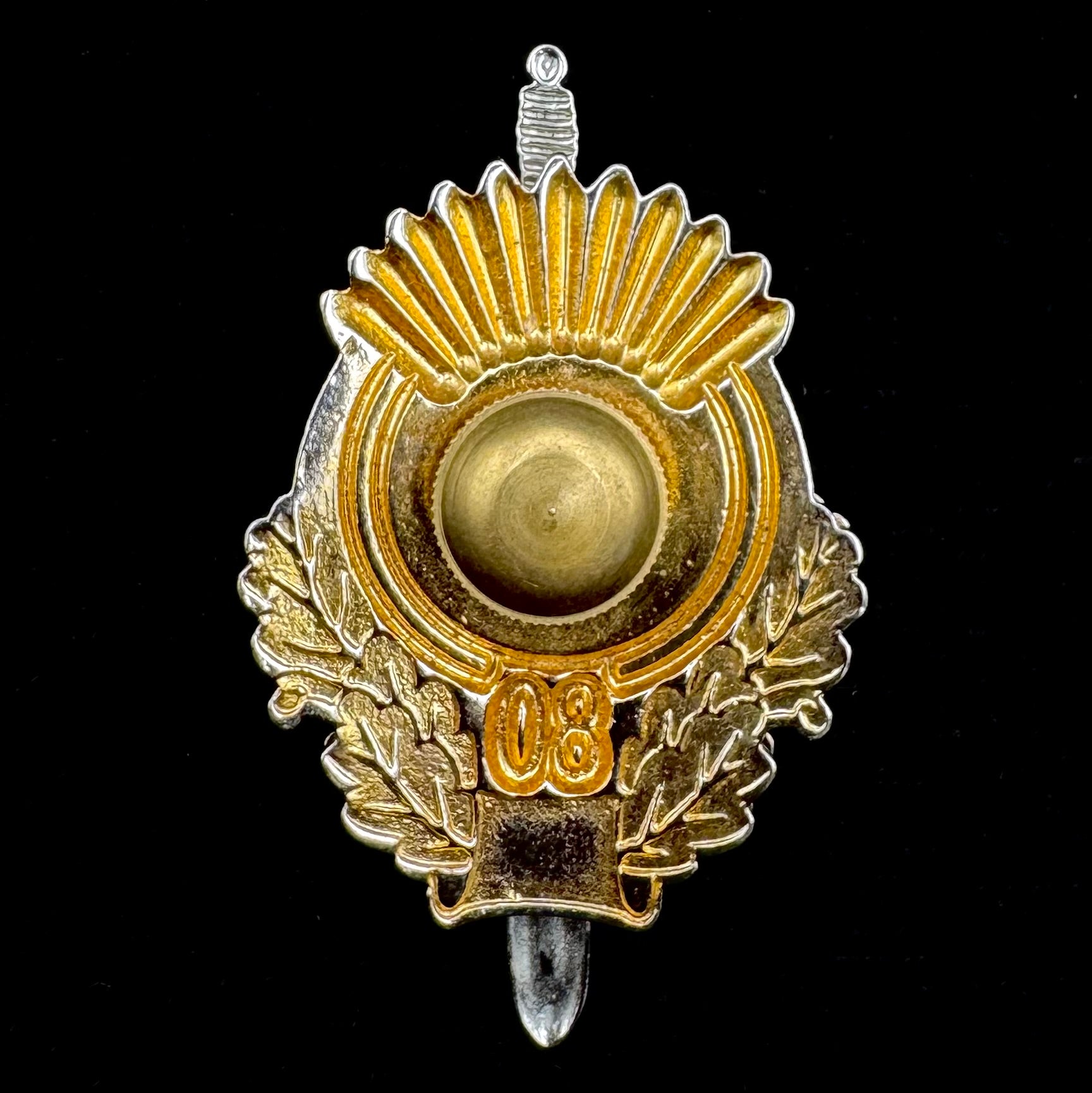 Mongolian State Special Protection Agency 80th Anniversary Badge – Rare Official Issue