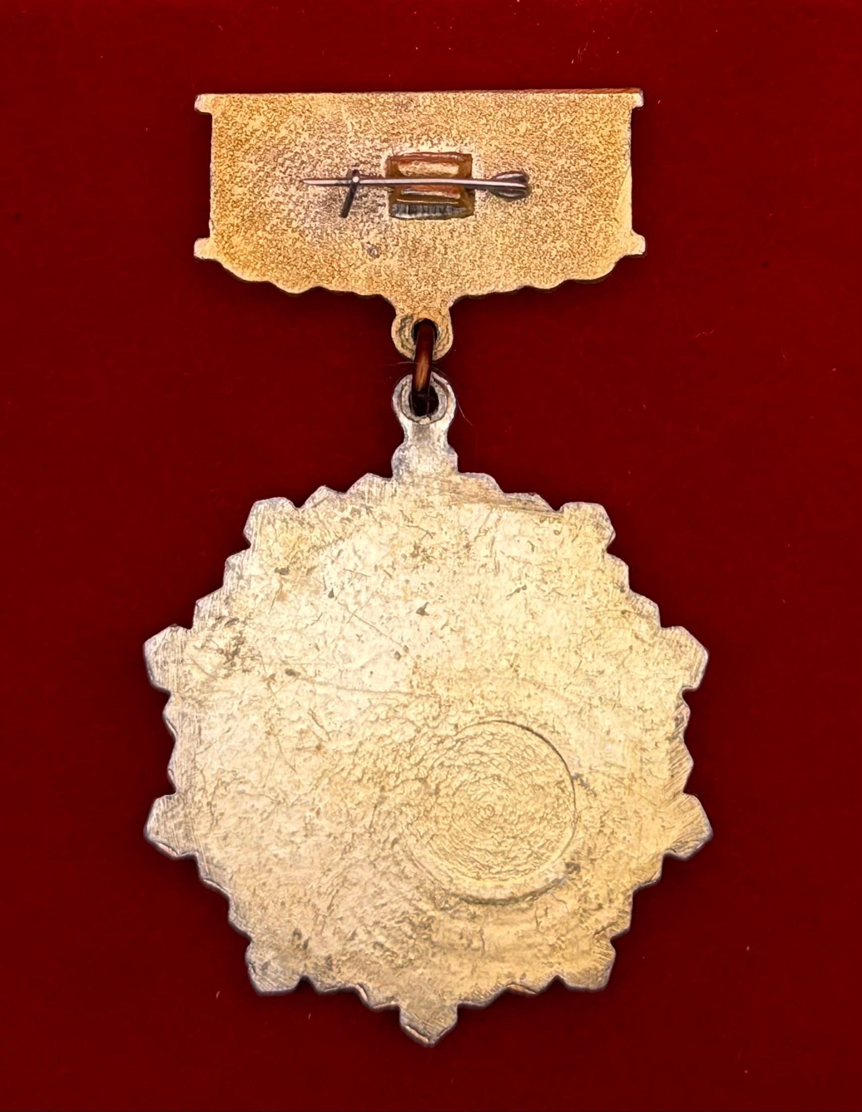 1970s Mongolian Honored Border Guard Badge