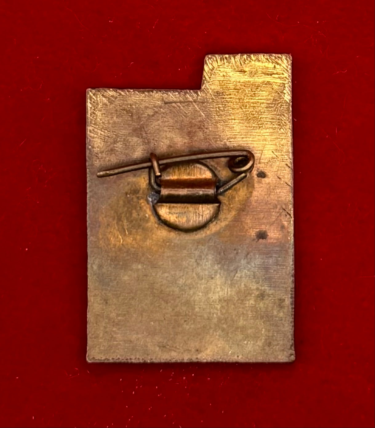 Mongolian Energy Power Plant 20th Anniversary Badge Uyghur Script