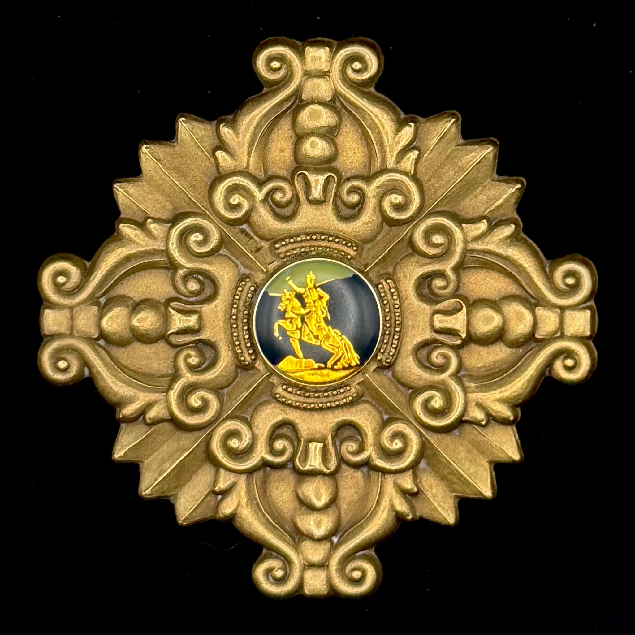 2000s Mongolian Commemorative Order of the Revolution 1921 – Rare Issue