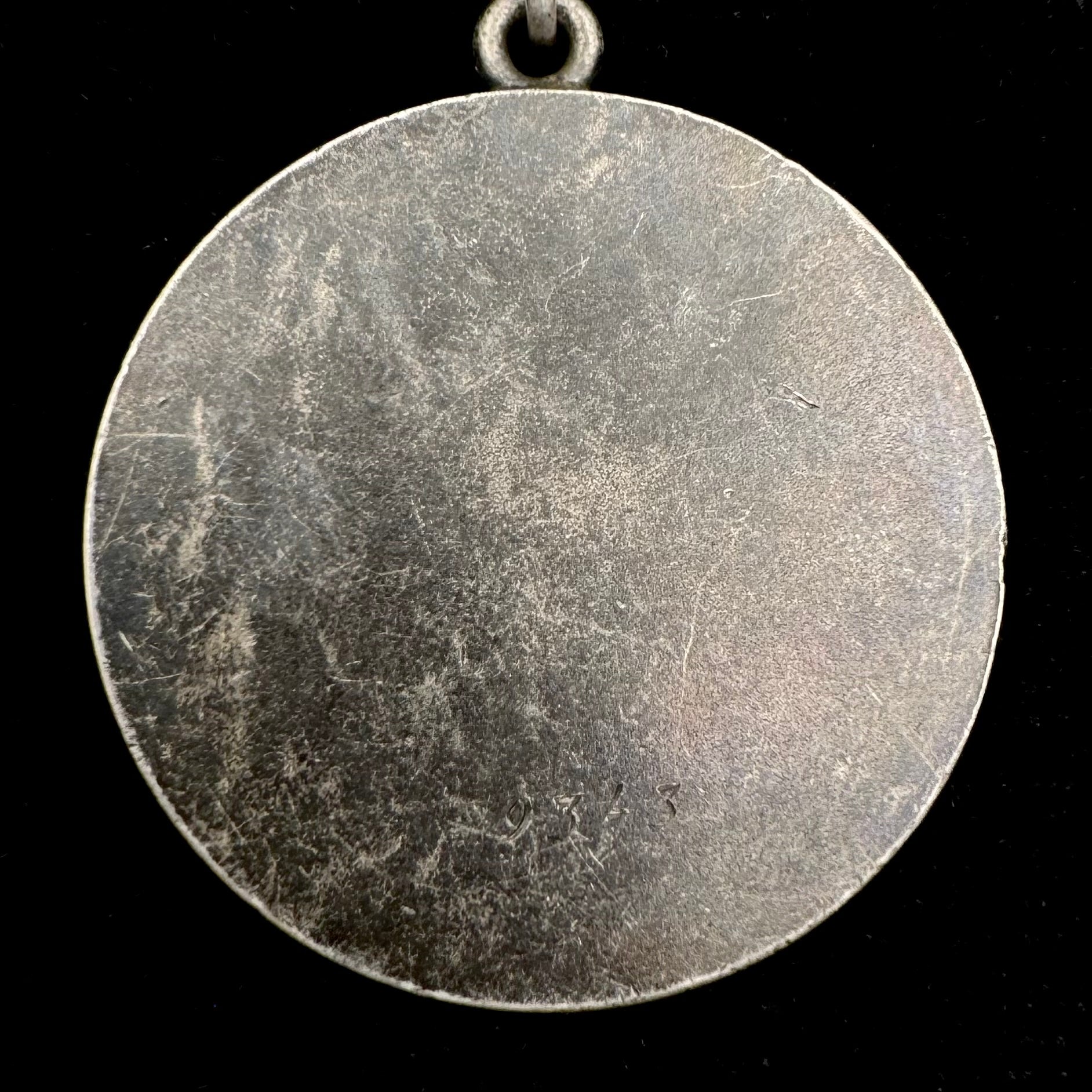 1950s Mongolian Honorary Medal Of Combat – Type I, Variation III, Silver, Beautifully Toned, Moscow Mint, Official Issue