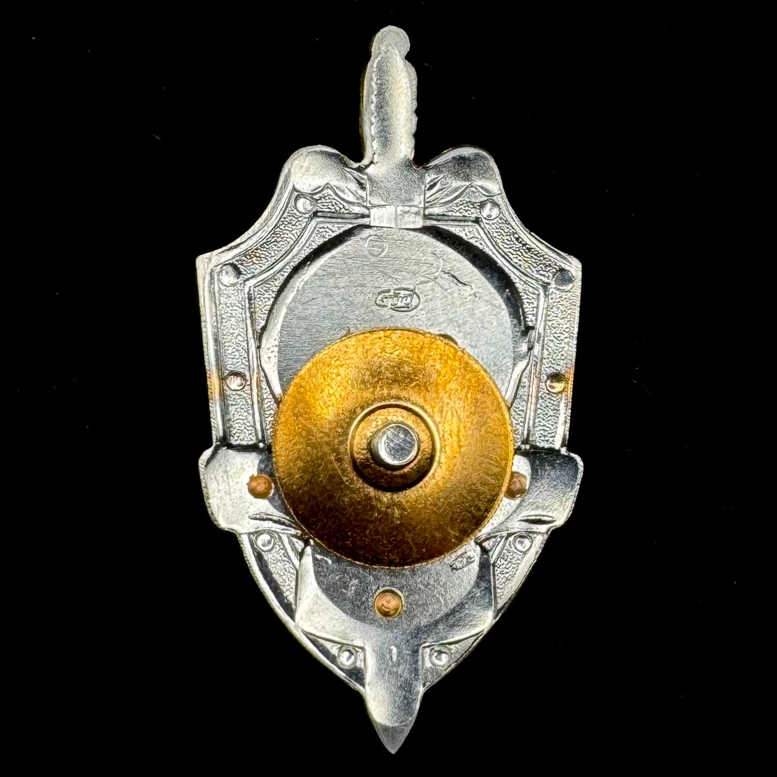 1991–2001 Russian FAPSI Signals Intelligence 10th Anniversary Badge – Saint Petersburg Mint, Rare Official Issue