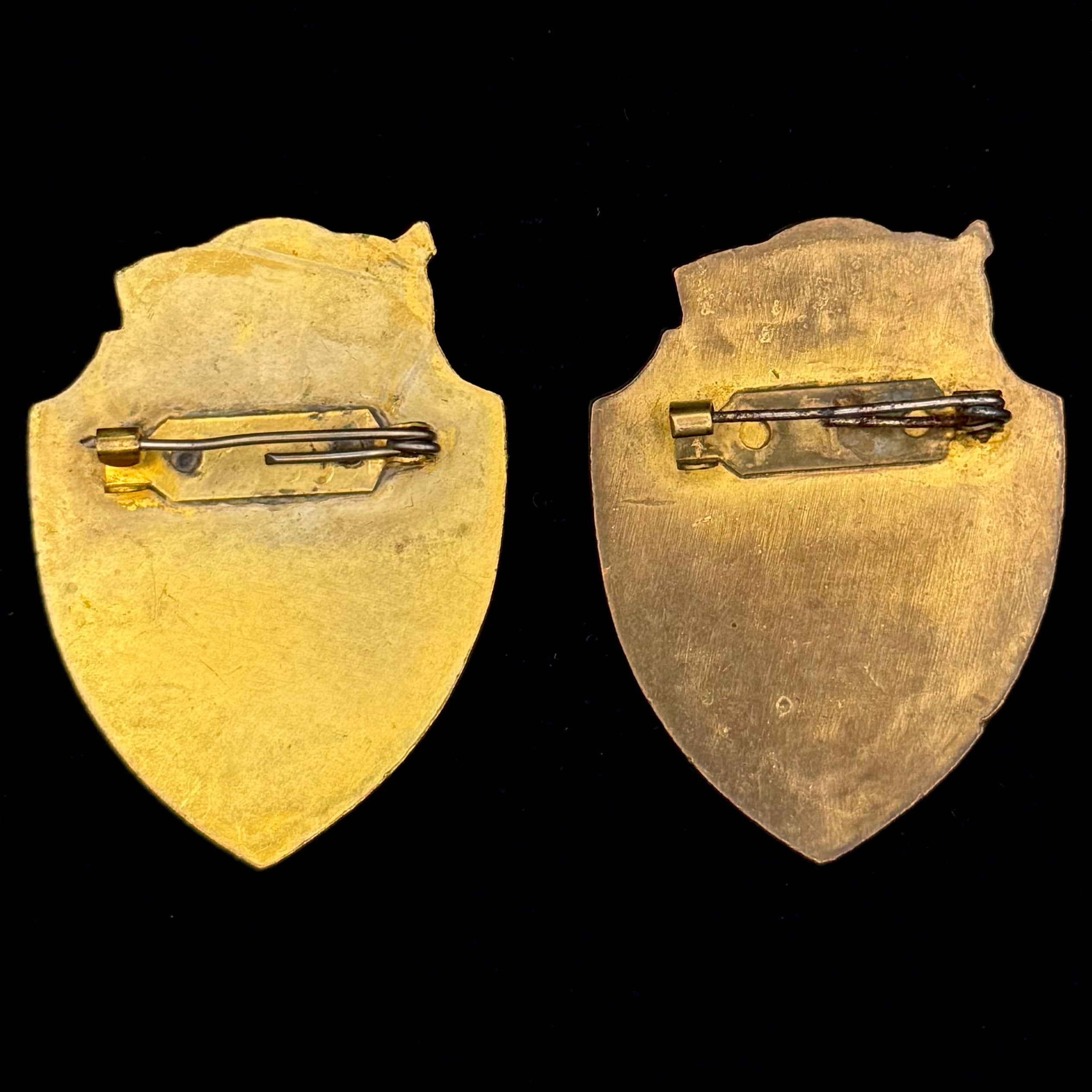 1970s Mongolian Combat Veteran Badges –  Set of 2 Variations, WWII & Khalkhin Gol Veteran Award, Official Issue