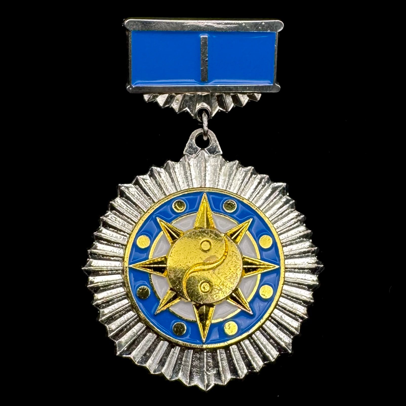 Mongolian Intelligence Agency “For National Security” 1st Class Medal – 20 Years Long Service Award, Rare Official Issue