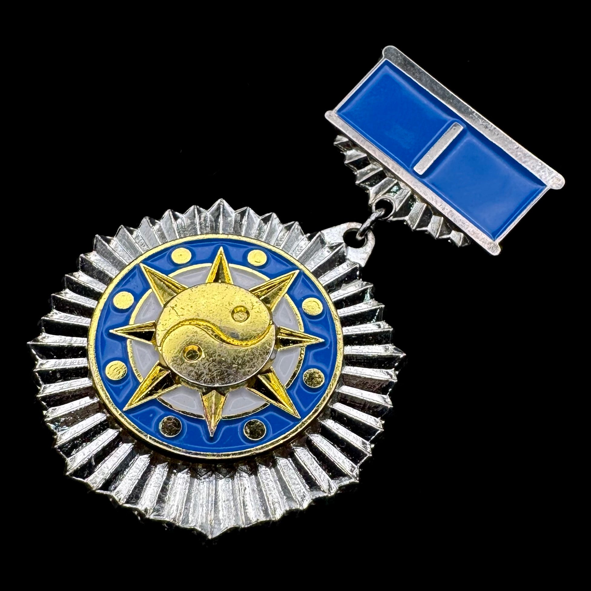 Mongolian Intelligence Agency “For National Security” 1st Class Medal – 20 Years Long Service Award, Rare Official Issue