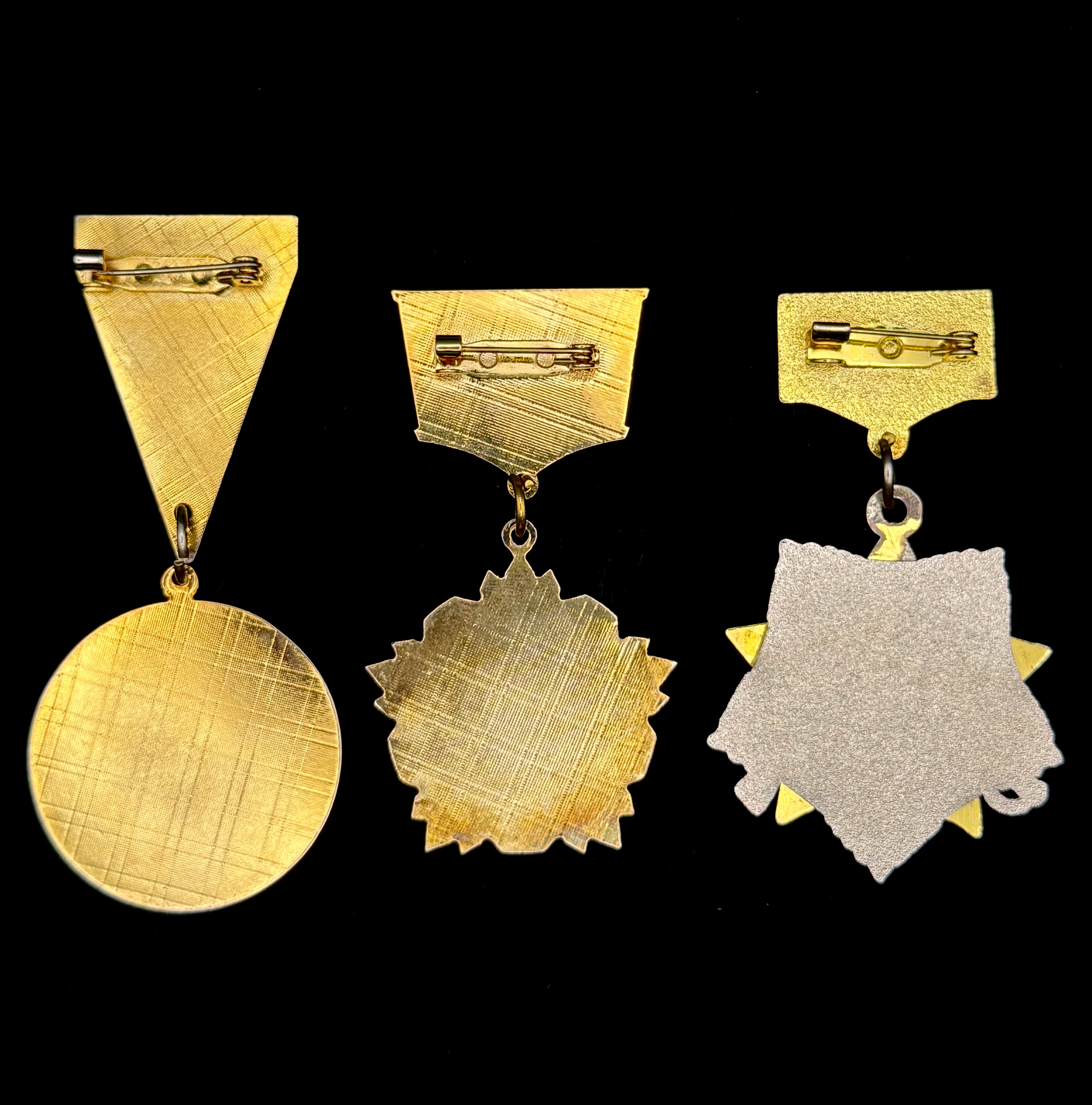 Mongolia Battles of Khalkhin Gol Victory 65th, 70th & 80th Anniversary Medals – Set of 3, Official Modern Era Issue