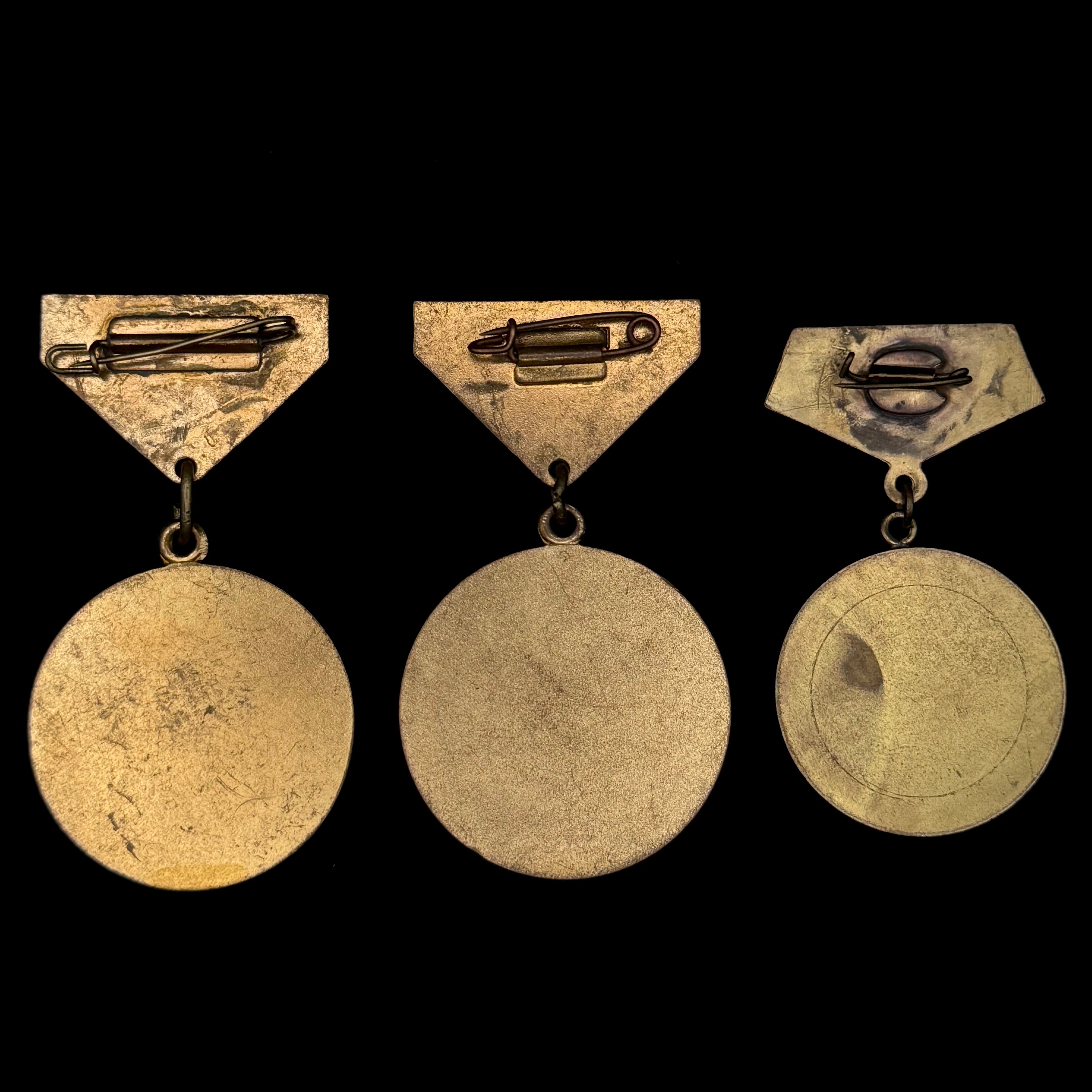 Mongolia Battles of Khalkhin Gol Victory 30th, 40th & 50th Anniversary Medals – Set of 3, Official Socialist Era Issue