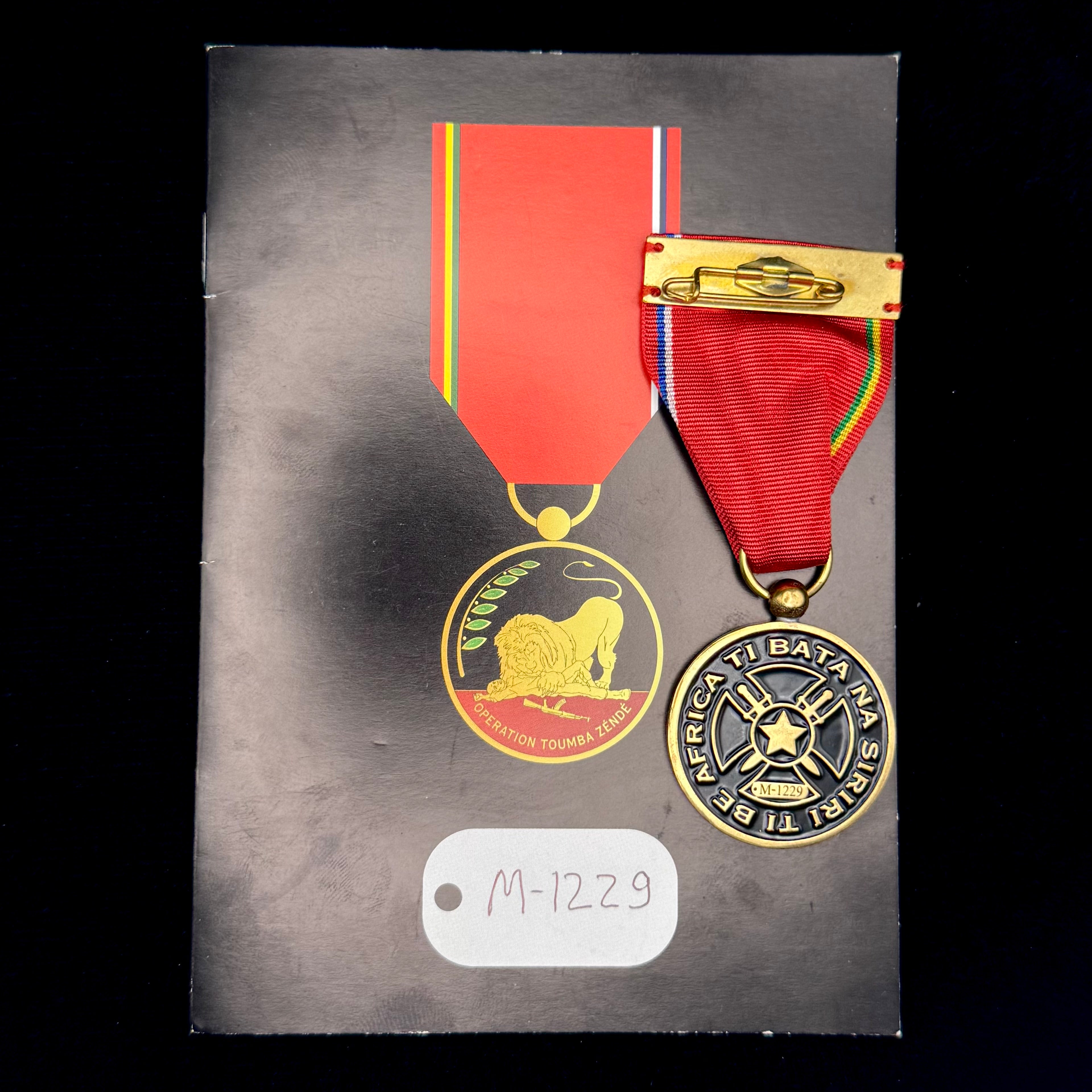 PMC Wagner “For the Liberation of Shugaley and Sueifan” Medal & Operation Toumba Zéndé Medal with Document – Africa Campaign, Rare Issued Award Set