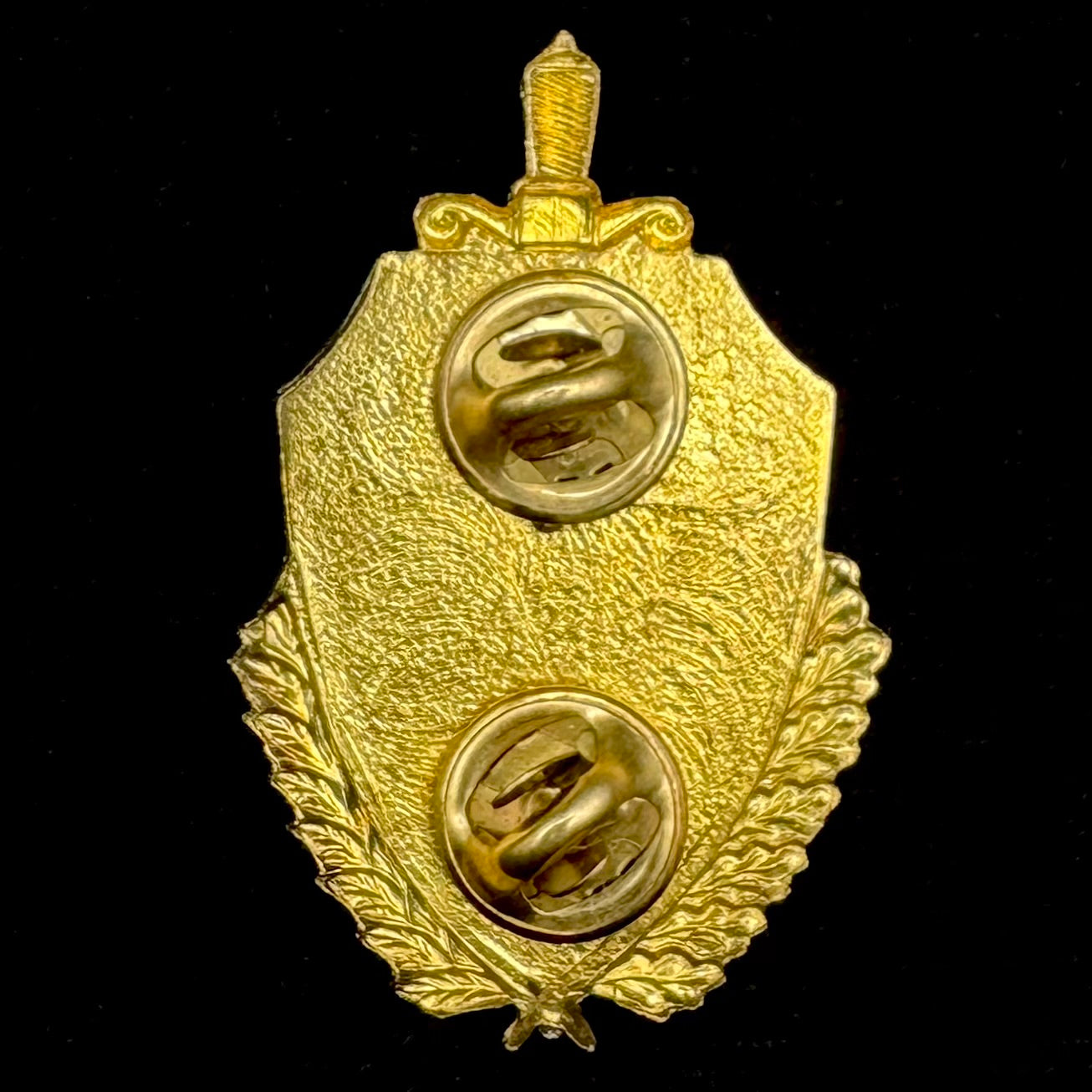 Russian SVR Foreign Intelligence Directorate “M” 40th Anniversary Badge – Rare Official Issue