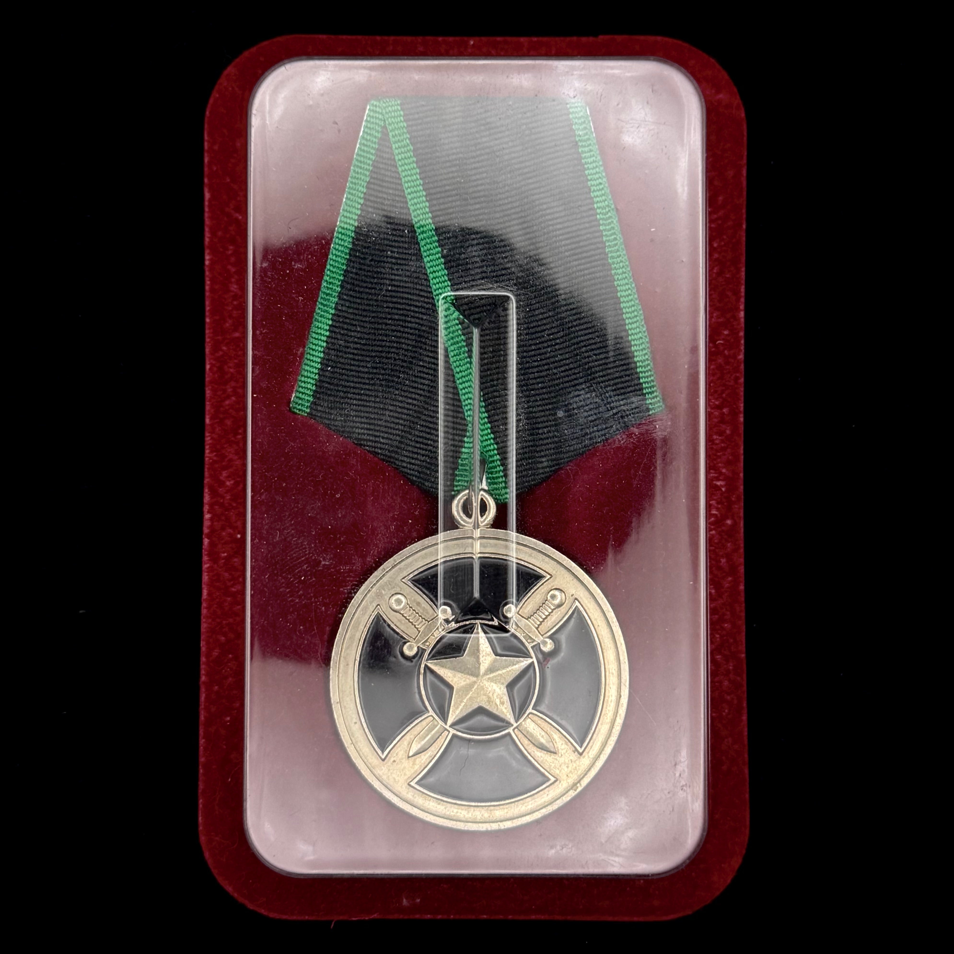 PMC Wagner Project 42174 Medal with Original Case – Special Operation, Fighter Numbered, Rare Issued Award