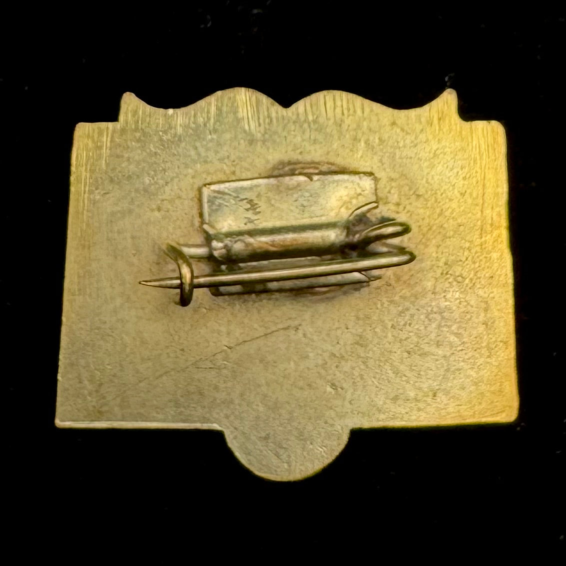 1980s Mongolian Ministry of Public Security Military Academy Badge – Intelligence & State Security Officer Training Institute, Official Issue