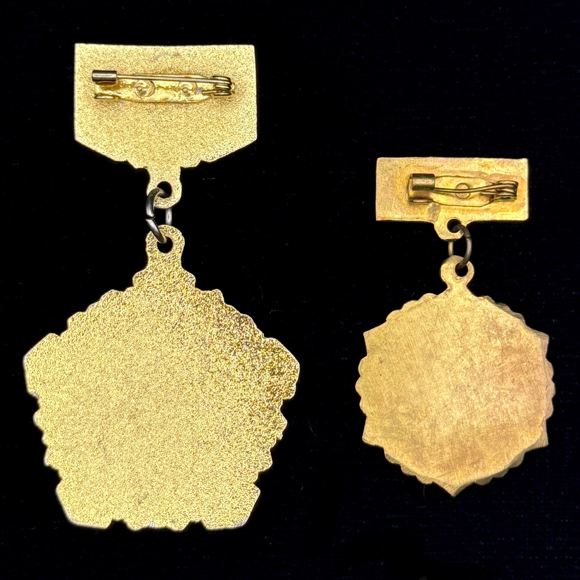 Mongolian “Glory of the Senior” Honorary Badges – 2 Variations, Rare Official Issue