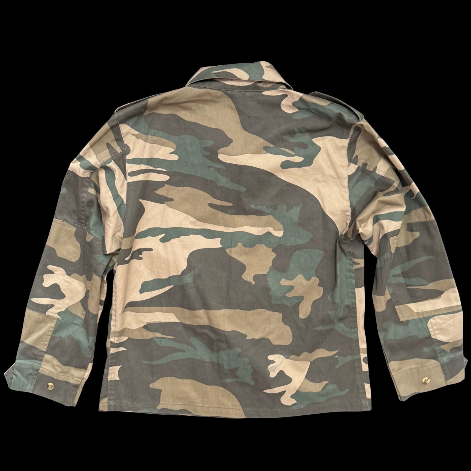 Early 2000s Mongolian Border Protection Officer Camouflage Jacket – Size Medium, Original New Old Stock, Rare Pattern